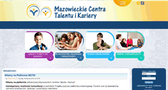 Desktop Screenshot of edu.centratalentu.pl
